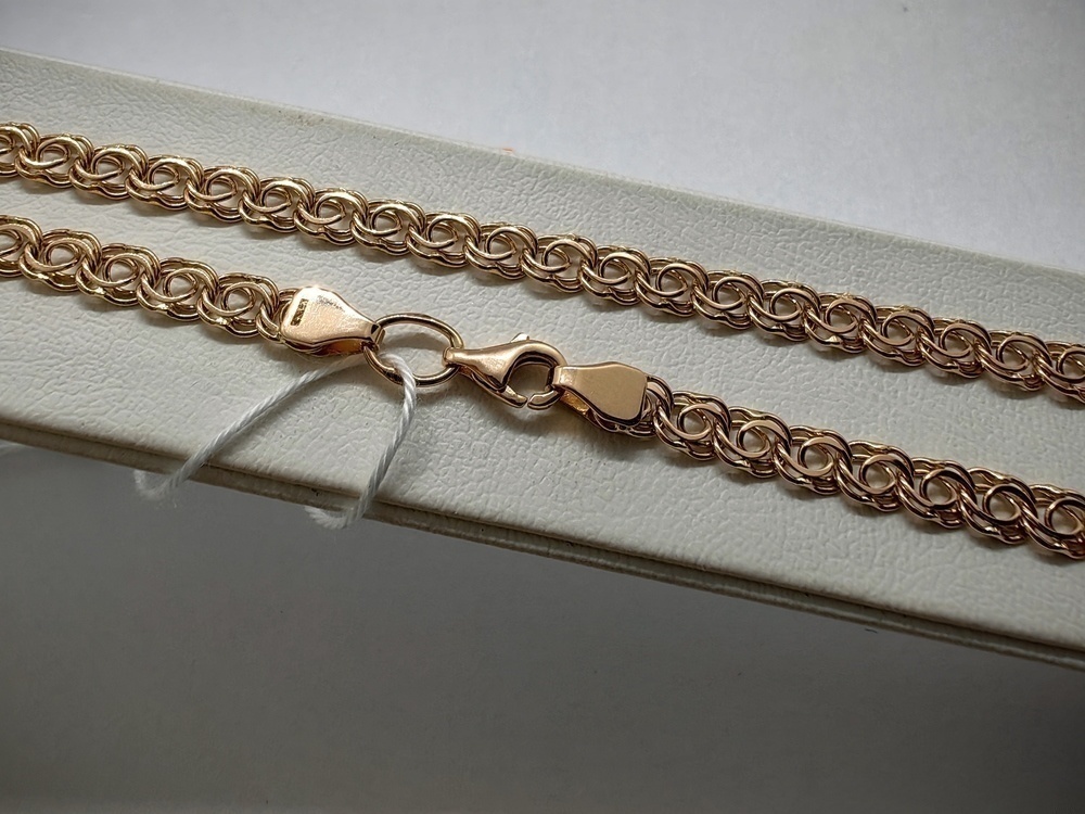 ЦЛБС585 ЦЕПЬ ПОЛНОВЕСНАЯ Бисмарк (Au 585)