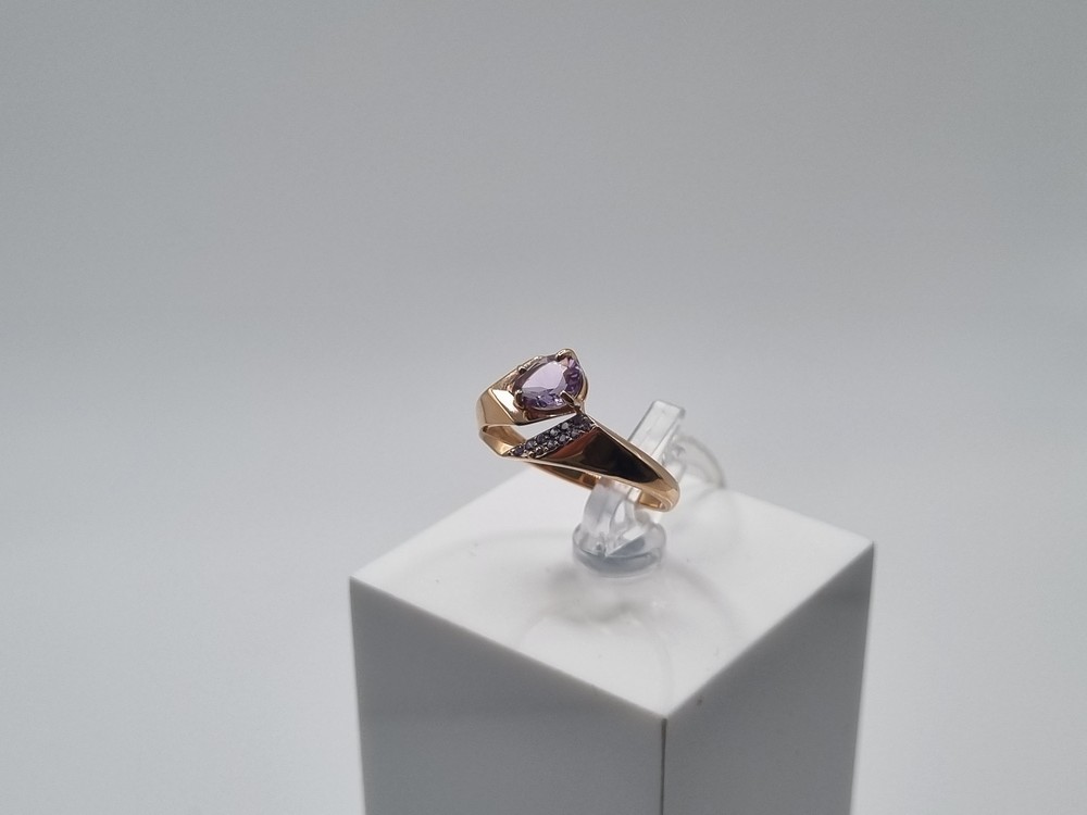 КОЛКМИ585 КОЛЬЦО С КАМНЯМИ (Au 585)