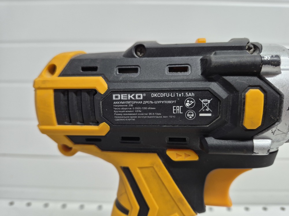 Шуруповерт Deko DKCD20FU-Li