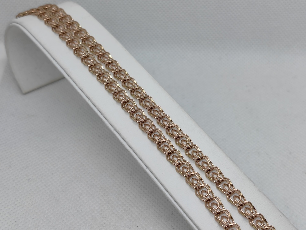 ЦЕПЬ ПОЛНОВЕСНАЯ Бисмарк (Au 585)