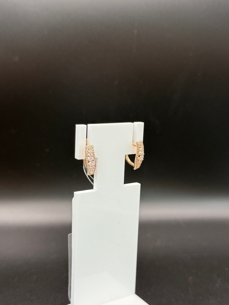 СЕРЬГИ С КАМНЯМИ (Au 585)