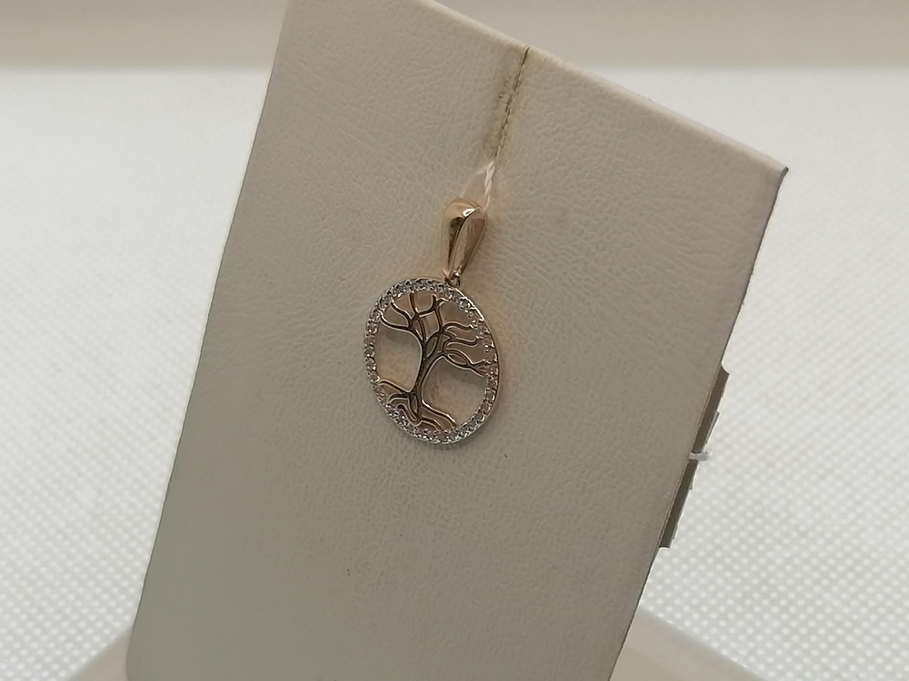 ПОДВЕСКА С КАМНЯМИ (Au 585)