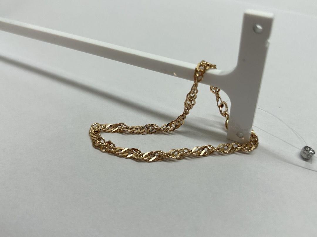 БРАСЛЕТ ПУСТОТЕЛЫЙ Сингапур (Au 585)