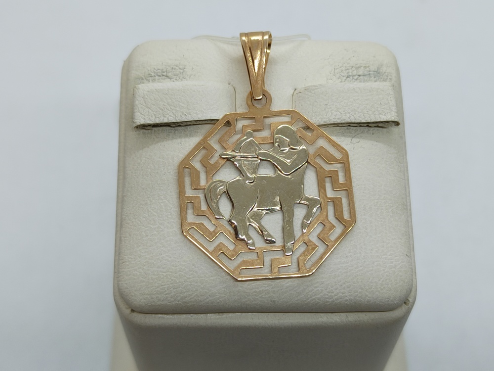 930 ПОДВЕСКА ЗНАК ЗОДИАКА без камня (Au 585)
