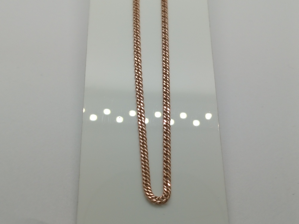 ЦПР2585 ЦЕПЬ ПУСТОТЕЛАЯ Ромб двойной (Au 585)