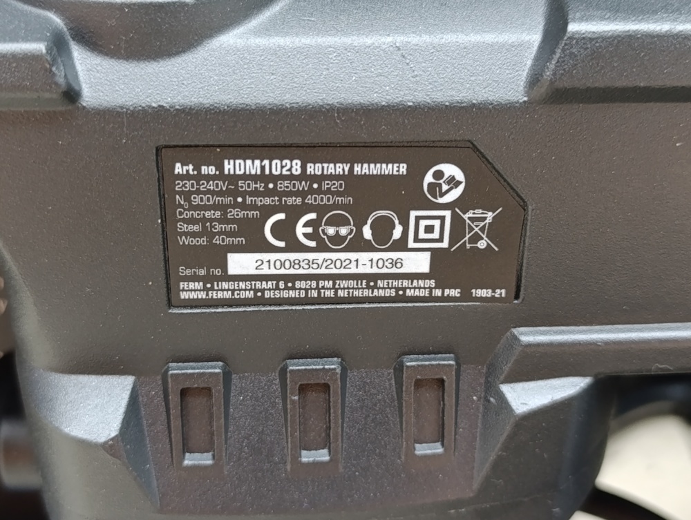 Перфоратор Ferm HDM1028