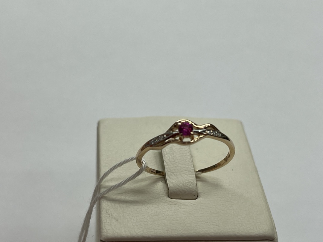 КОЛЬЦО БРИЛЛИАНТ Au 585