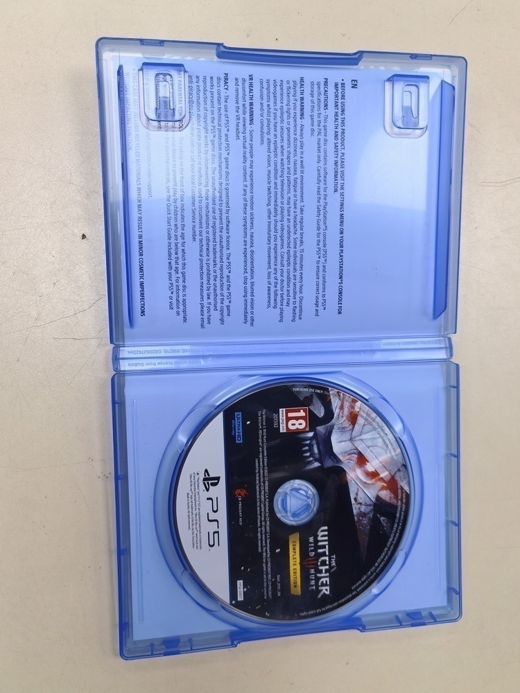 Игра Playstation 5 Witcher Wild Hunt