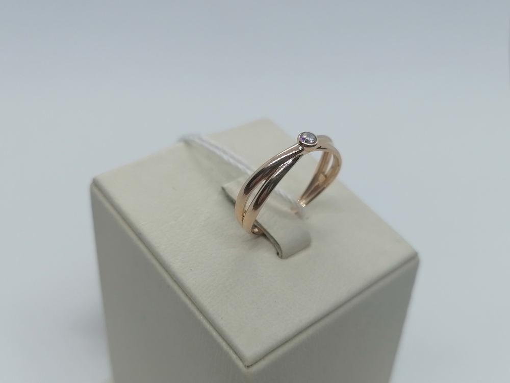 КОЛЬЦО С КАМНЕМ (Au 585)