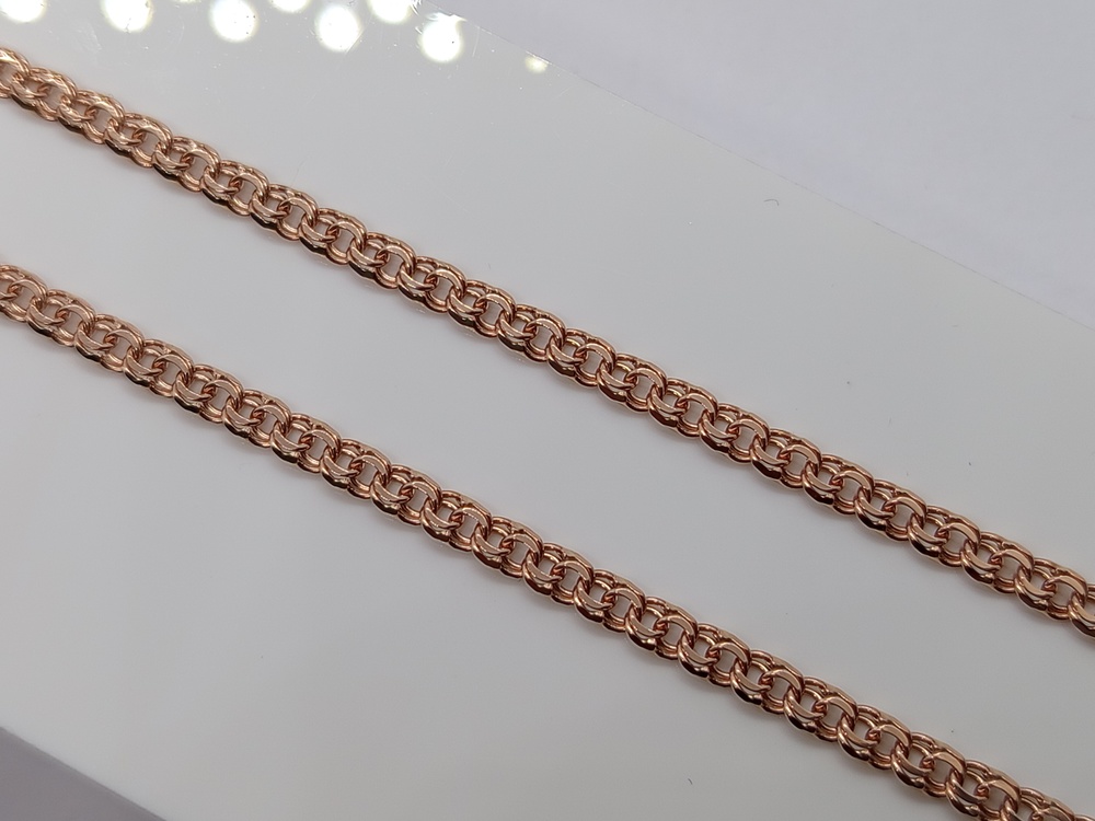 ЦЕПЬ ПОЛНОВЕСНАЯ Бисмарк (Au 585)