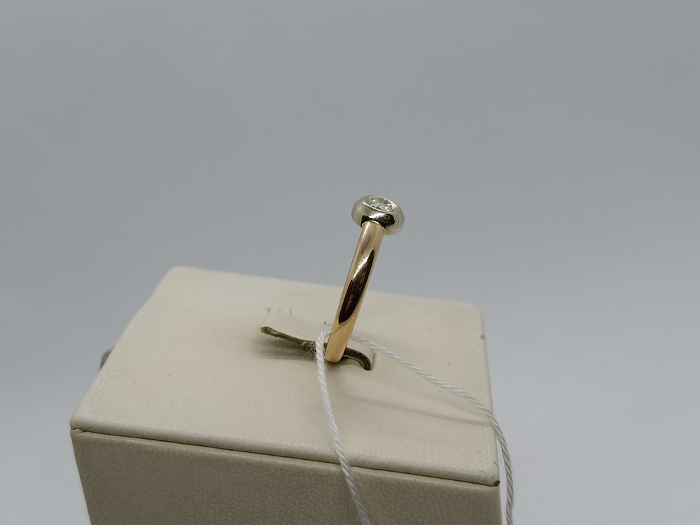 КОЛЬЦО БРИЛЛИАНТ Au 585