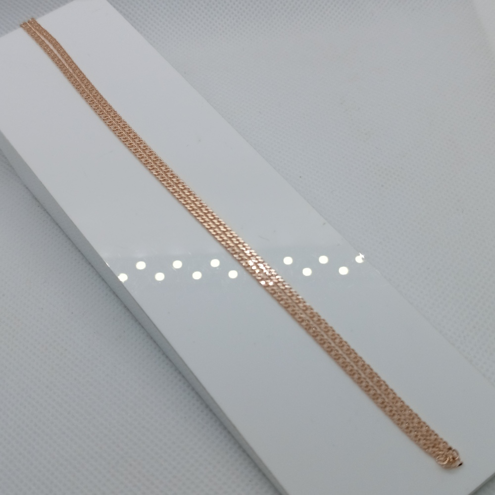 ЦЕПЬ ПОЛНОВЕСНАЯ Ромб двойной (Au 585)