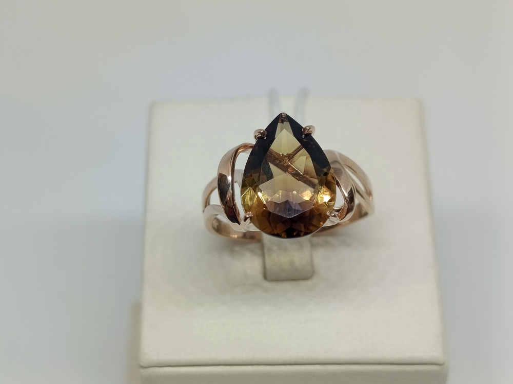 КОЛЬЦО С КАМНЕМ (Au 585)