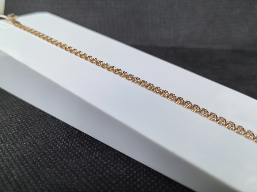 БРАСЛЕТ ПОЛНОВЕСНЫЙ Лав Au 585