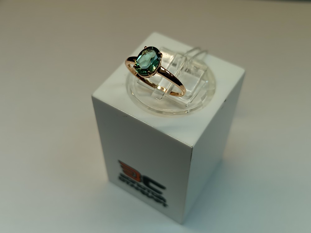 КОЛЬЦО С КАМНЕМ (Au 585)