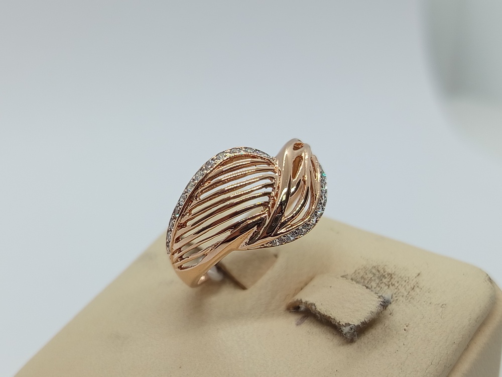 КОЛКМИ585 КОЛЬЦО С КАМНЯМИ (Au 585)