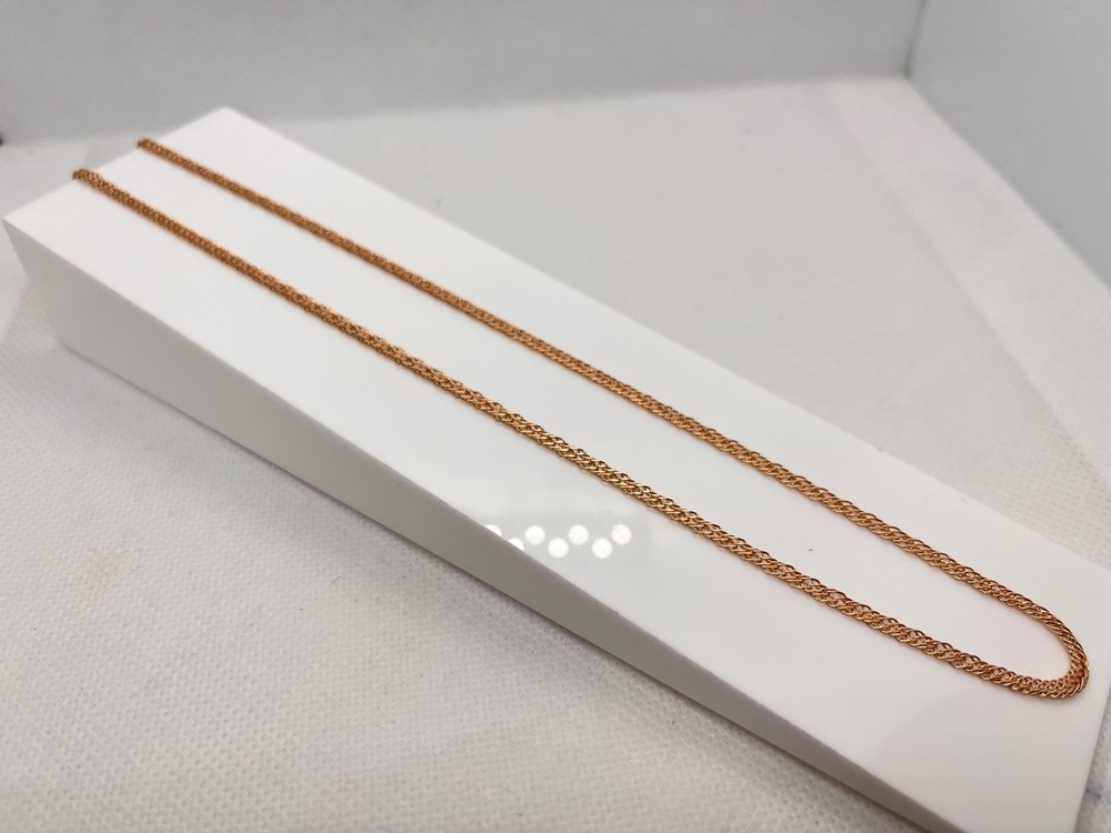 ЦЛР3585 ЦЕПЬ ПОЛНОВЕСНАЯ Ромб тройной (Au 585)