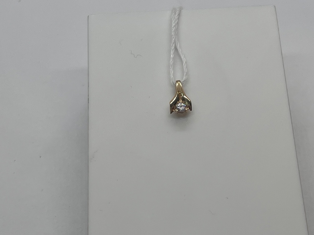 ПОДВЕСКА С КАМНЕМ (Au 585)