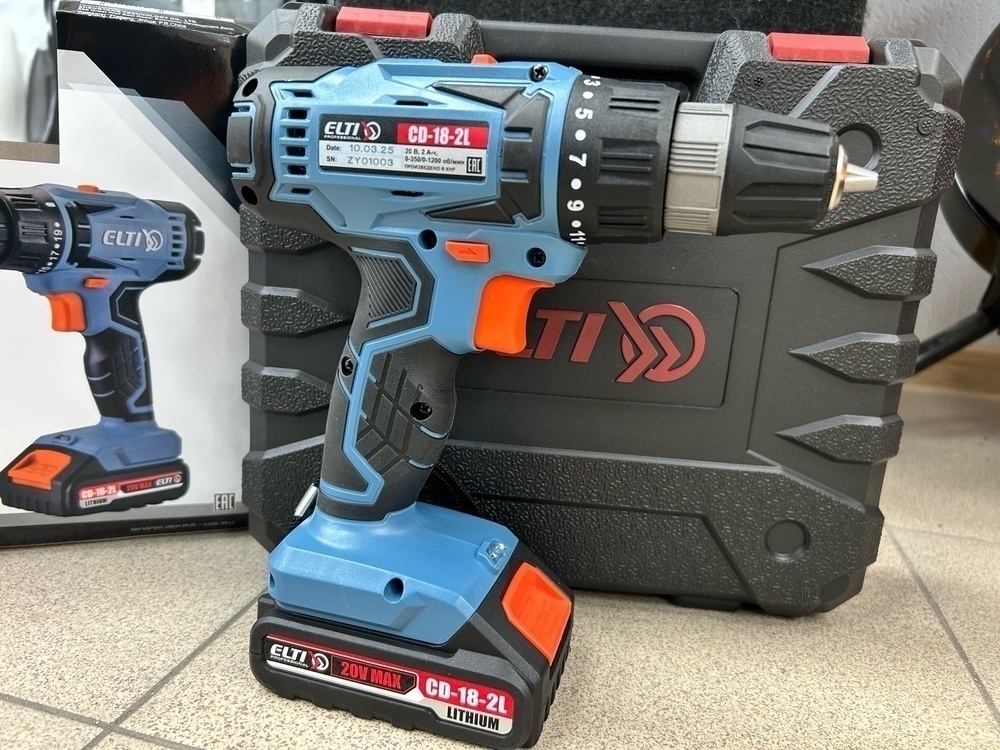 Шуруповерт ELTI CD-18-2L