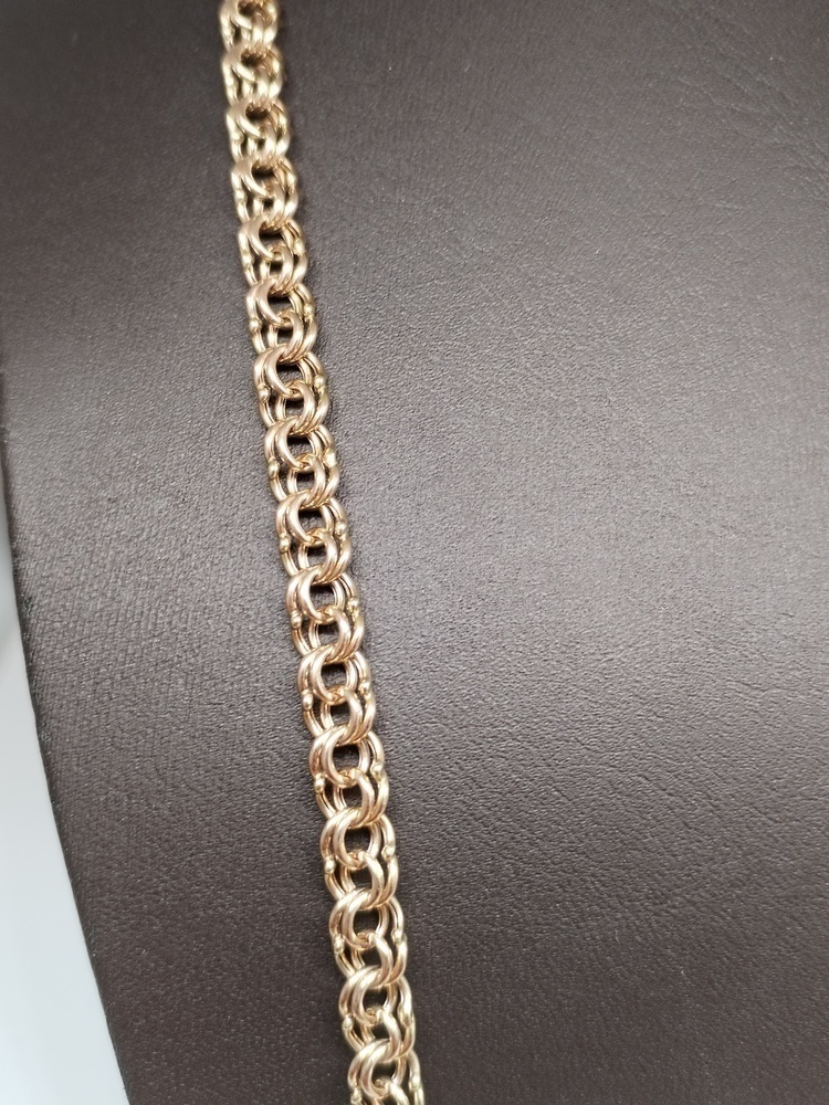 ЦПБС585 ЦЕПЬ ПУСТОТЕЛАЯ Бисмарк (Au 585)