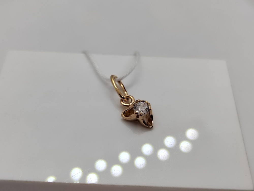 ПОДВЕСКА С КАМНЕМ (Au 585)