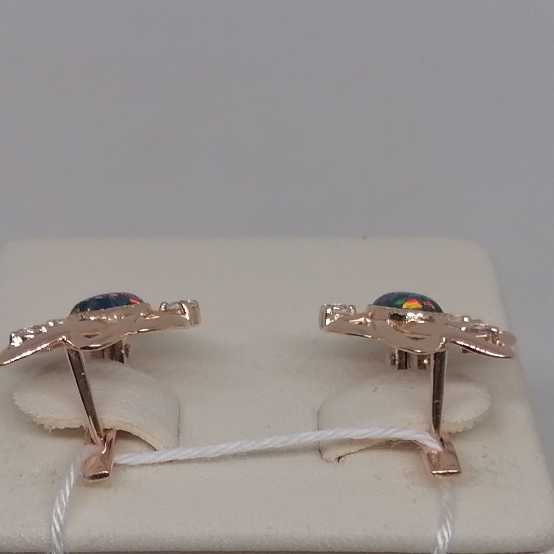 СЕРЬГИ С КАМНЯМИ (Au 585)