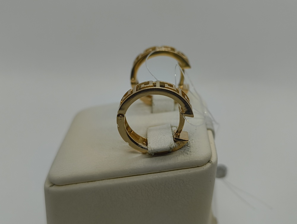 СЕРЬГИ БЕЗ КАМНЯ (Au 585)