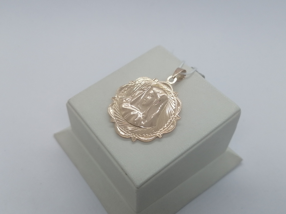 ПОДИБК585 ПОДВЕСКА ИКОНА БЕЗ КАМНЯ (Au 585)