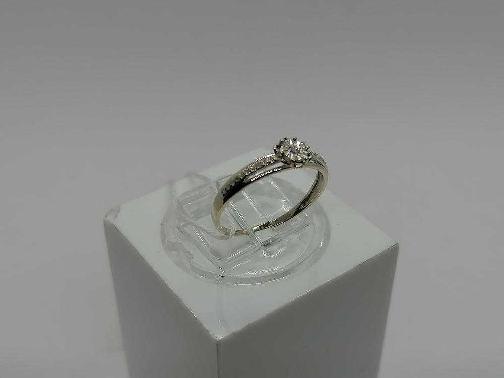 КОЛЬЦО БРИЛЛИАНТ Au 585