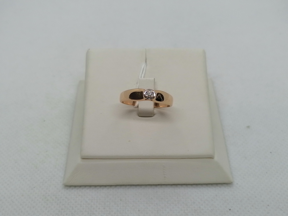 КОЛЬЦО БРИЛЛИАНТ Au 585