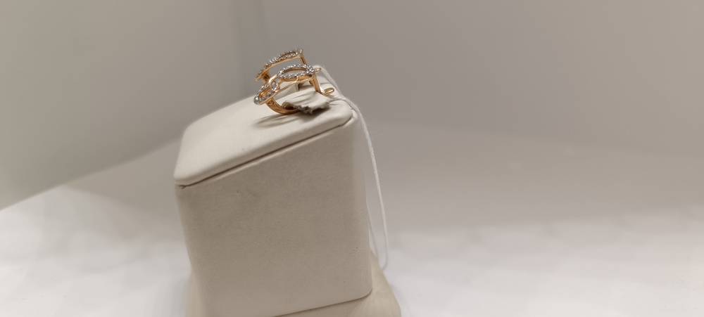 СЕРЬГИ С КАМНЯМИ (Au 585)