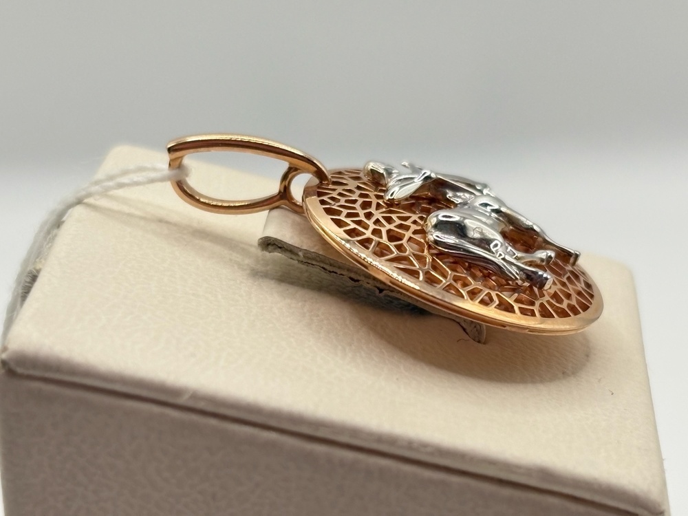 ПОДВЕСКА ЗНАК ЗОДИАКА СТРЕЛЕЦ (Au 585)