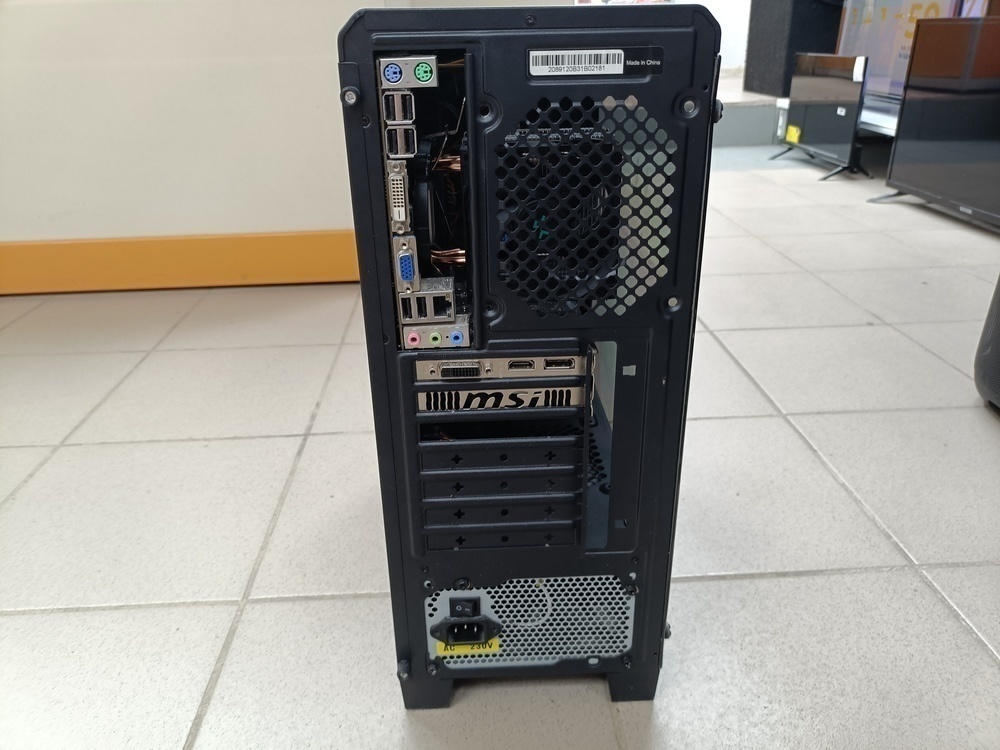 Системный блок 3Q; Core i7-3770, GeForce GTX 1050 Ti, 16 Гб, 240 Гб, Нет