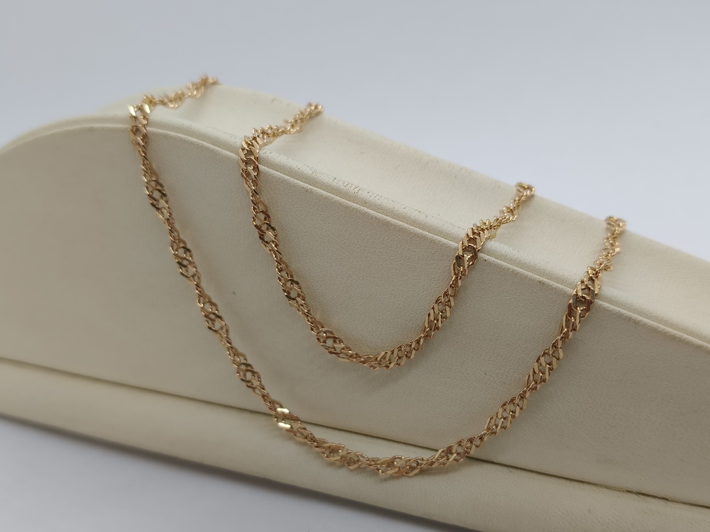 ЦЛСИ585 ЦЕПЬ ПОЛНОВЕСНАЯ Сингапур (Au 585)