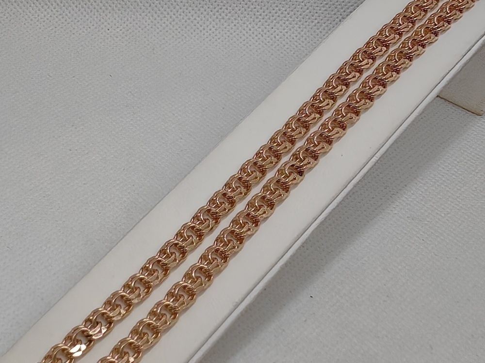 ЦЕПЬ ПОЛНОВЕСНАЯ Бисмарк (Au 585)