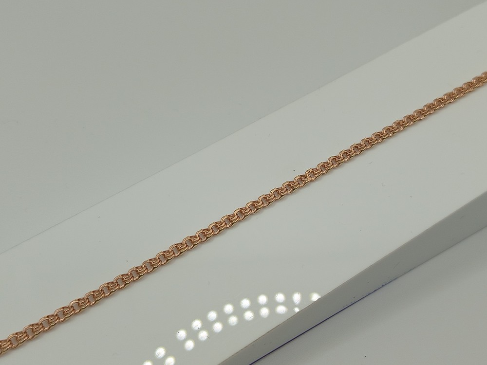 БЛБ585 БРАСЛЕТ ПОЛНОВЕСНЫЙ Бисмарк (Au 585)