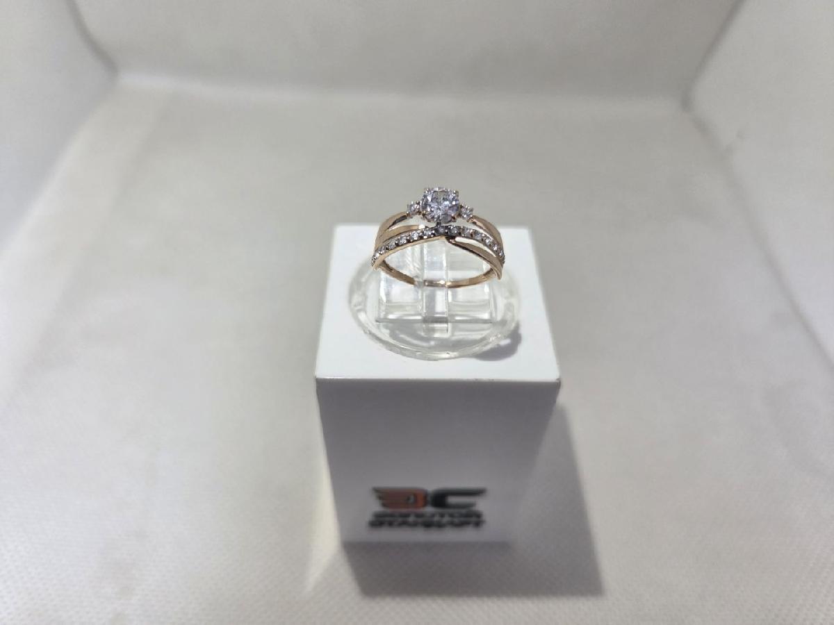 КОЛКМИ585 КОЛЬЦО С КАМНЯМИ (Au 585)