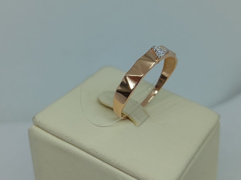 КОЛЬЦО С КАМНЕМ (Au 585)