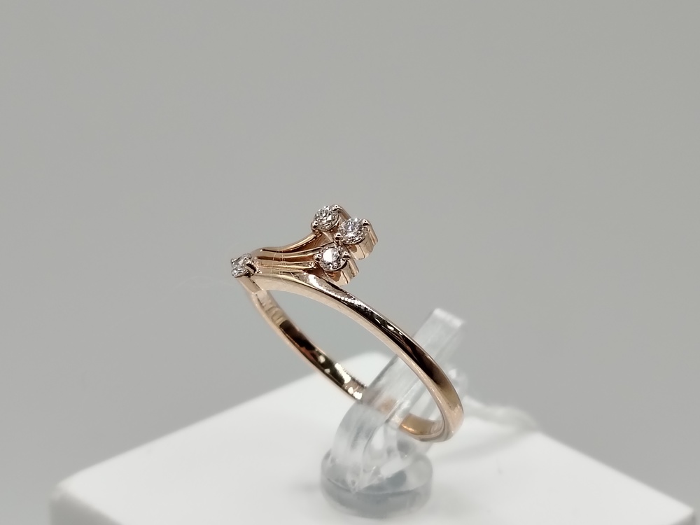 КОЛЬЦО БРИЛЛИАНТ Au 585