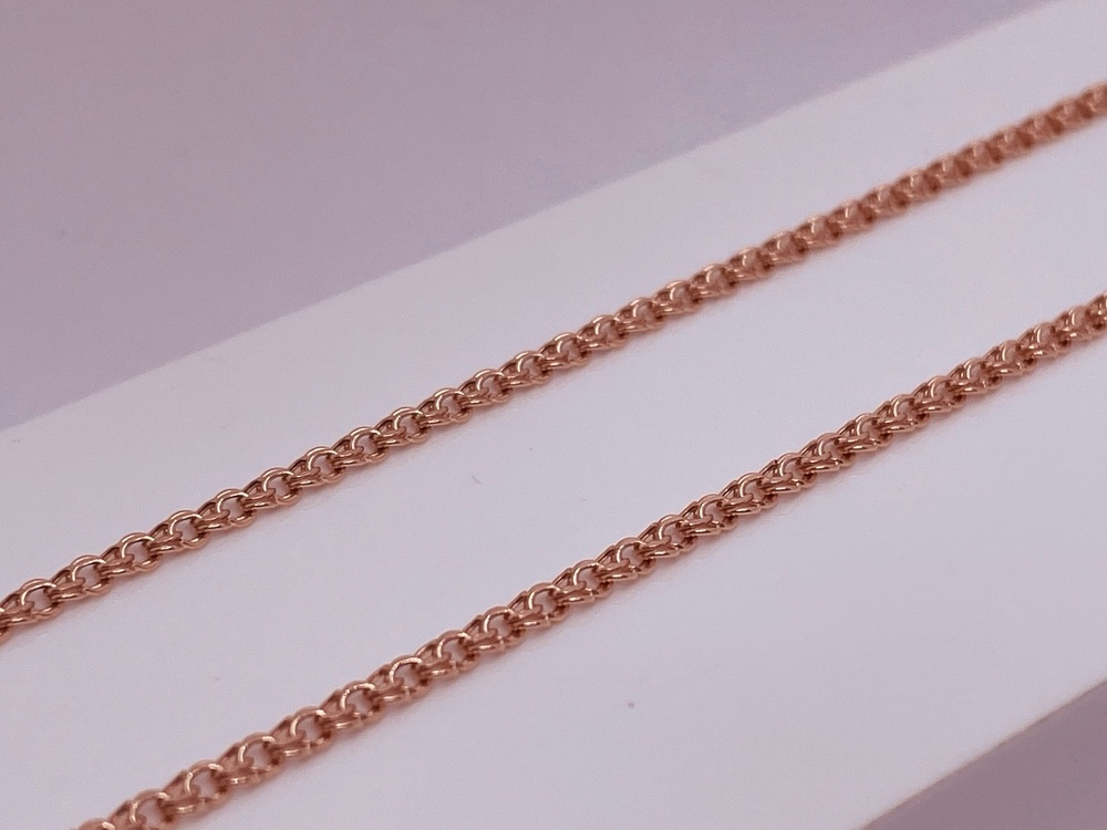 ЦЕПЬ ПУСТОТЕЛАЯ Бисмарк (Au 585)