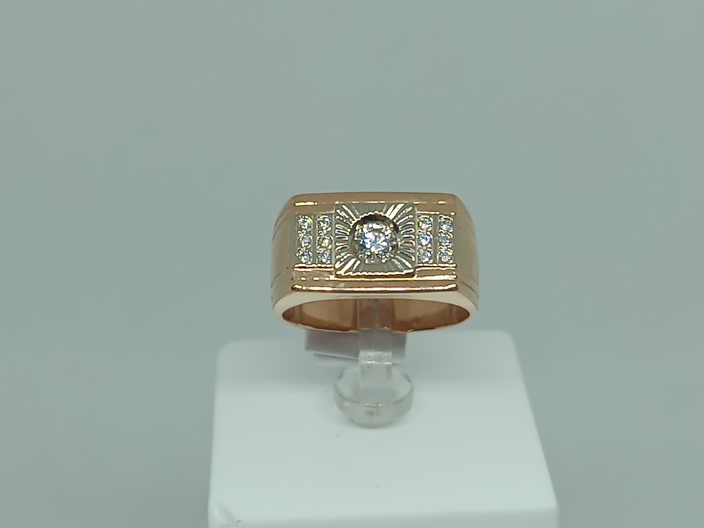 ПЕЧКМИ585 ПЕЧАТКА С КАМНЯМИ (Au 585)