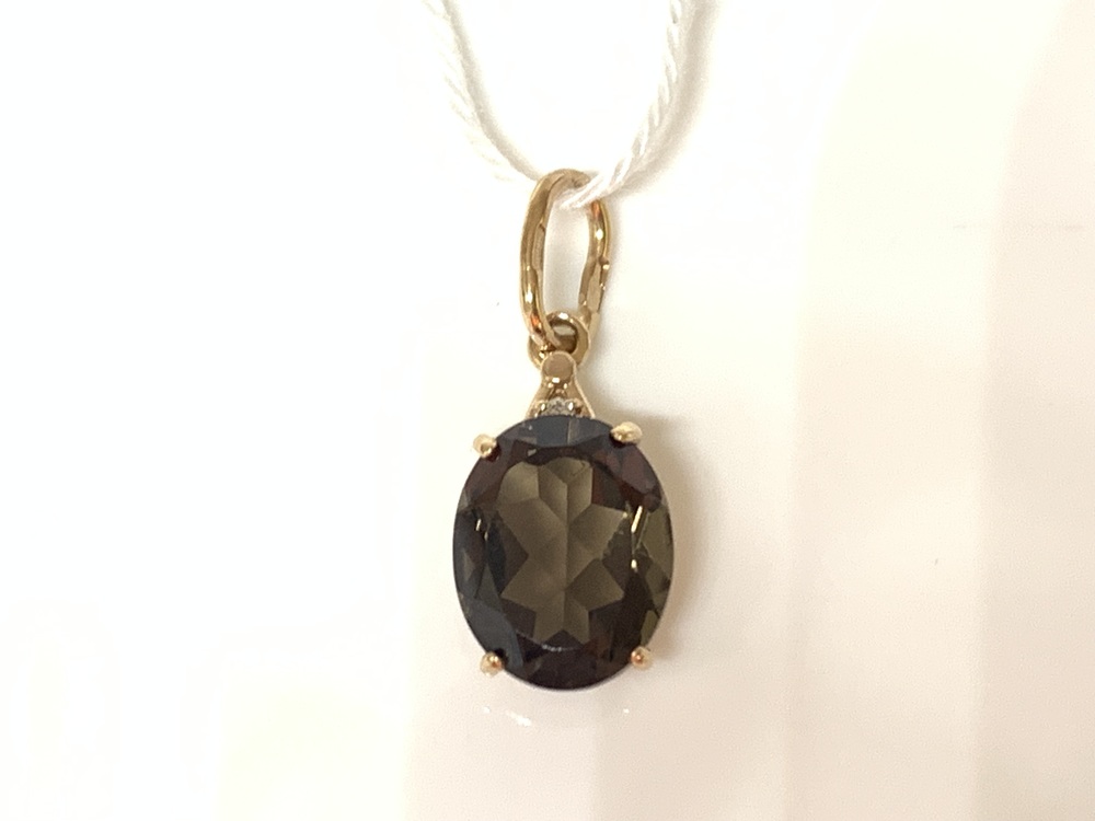 ПОДВЕСКА С КАМНЯМИ (Au 585)