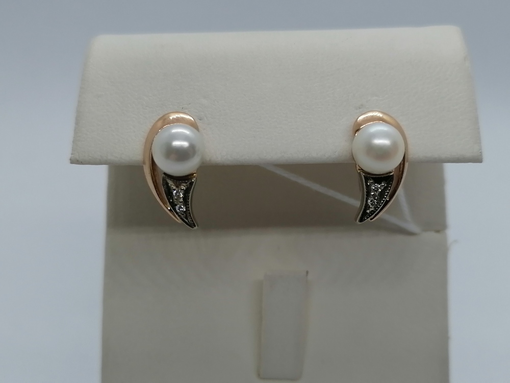 СЕРЬГИ С КАМНЯМИ (Au 585)