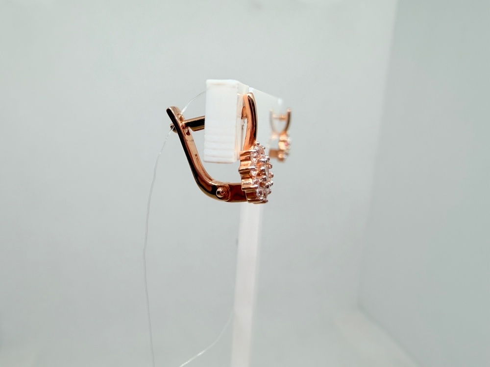 СЕРЬГИ С КАМНЯМИ (Au 585)