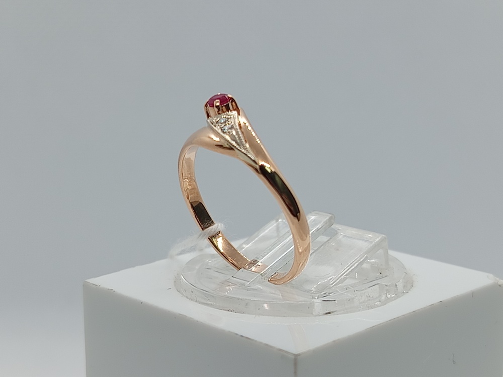 КОЛЬЦО БРИЛЛИАНТ Au 585