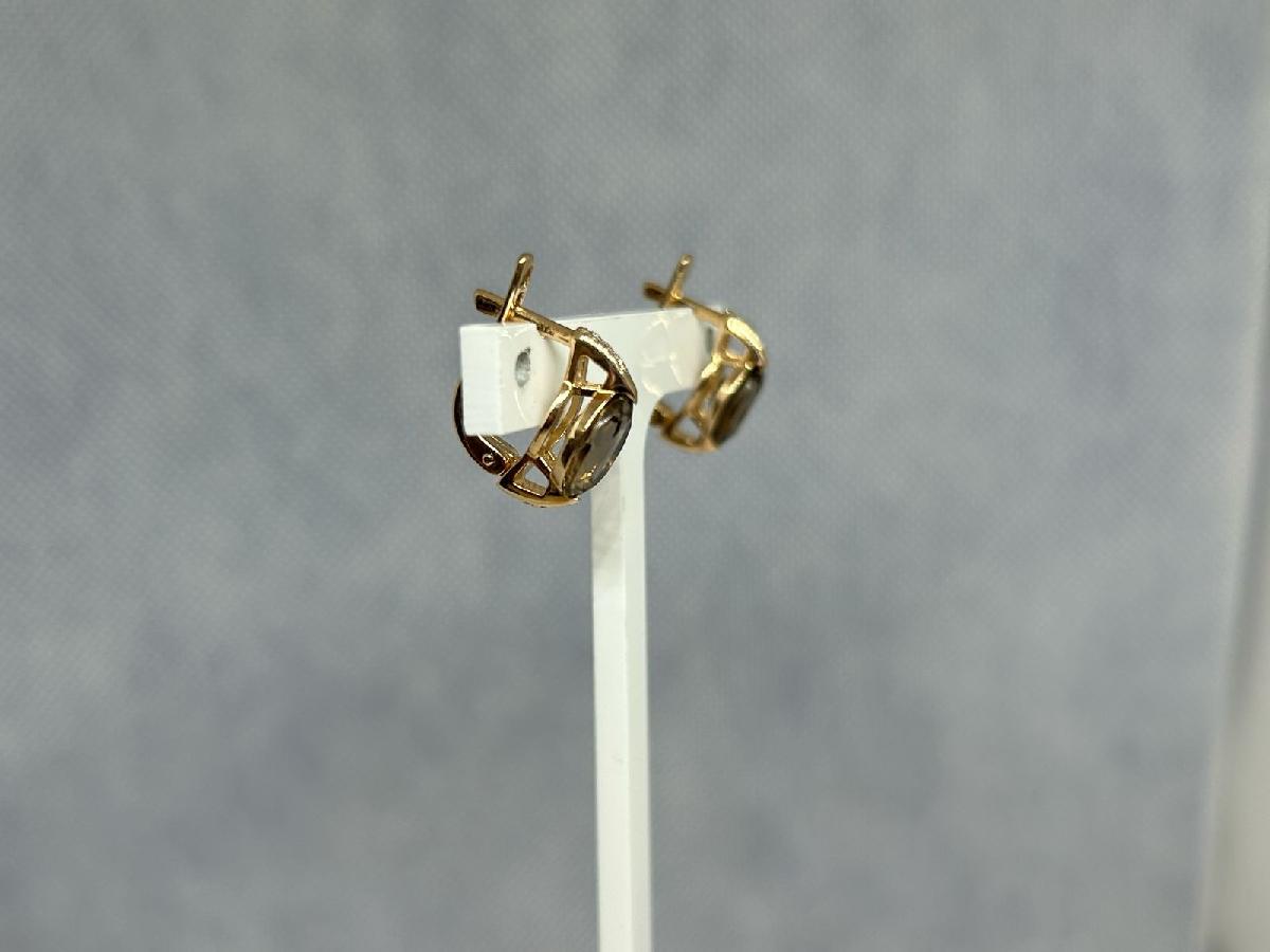 СЕРЬГИ С КАМНЯМИ (Au 585)