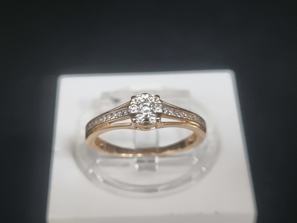 КОЛЬЦО БРИЛЛИАНТ Au 585