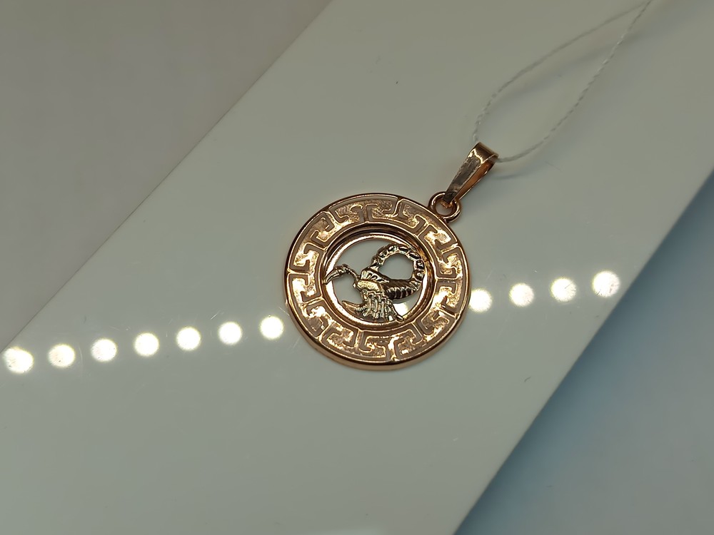 ПОДВЕСКА ЗНАК ЗОДИАКА СКОРПИОН (Au 585)