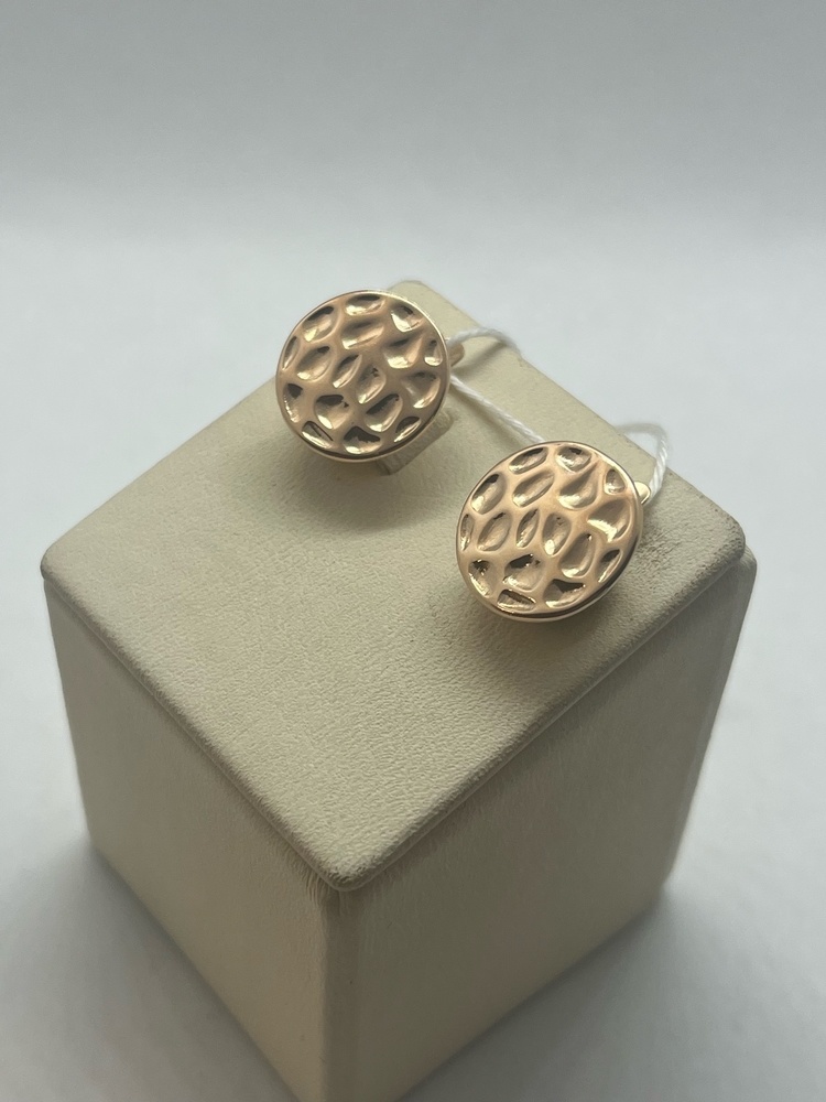 СЕРЬГИ БЕЗ КАМНЯ (Au 585)