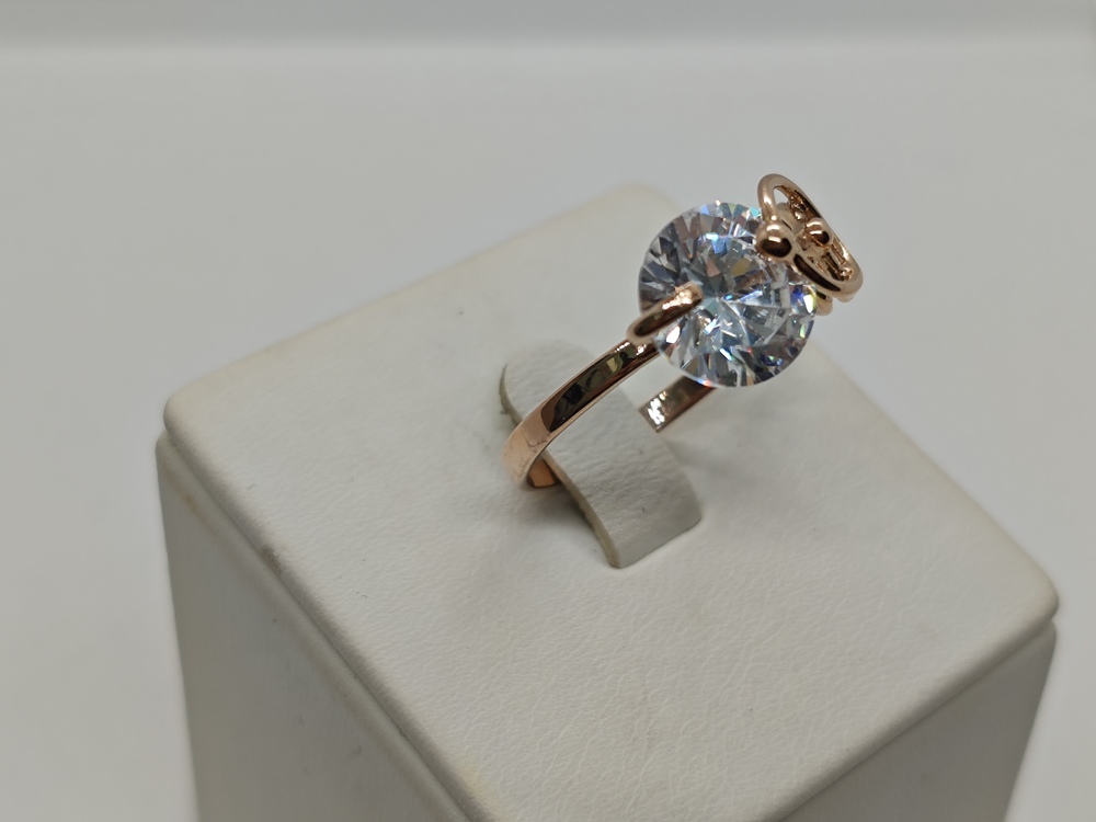 КОЛЬЦО С КАМНЕМ (Au 585)